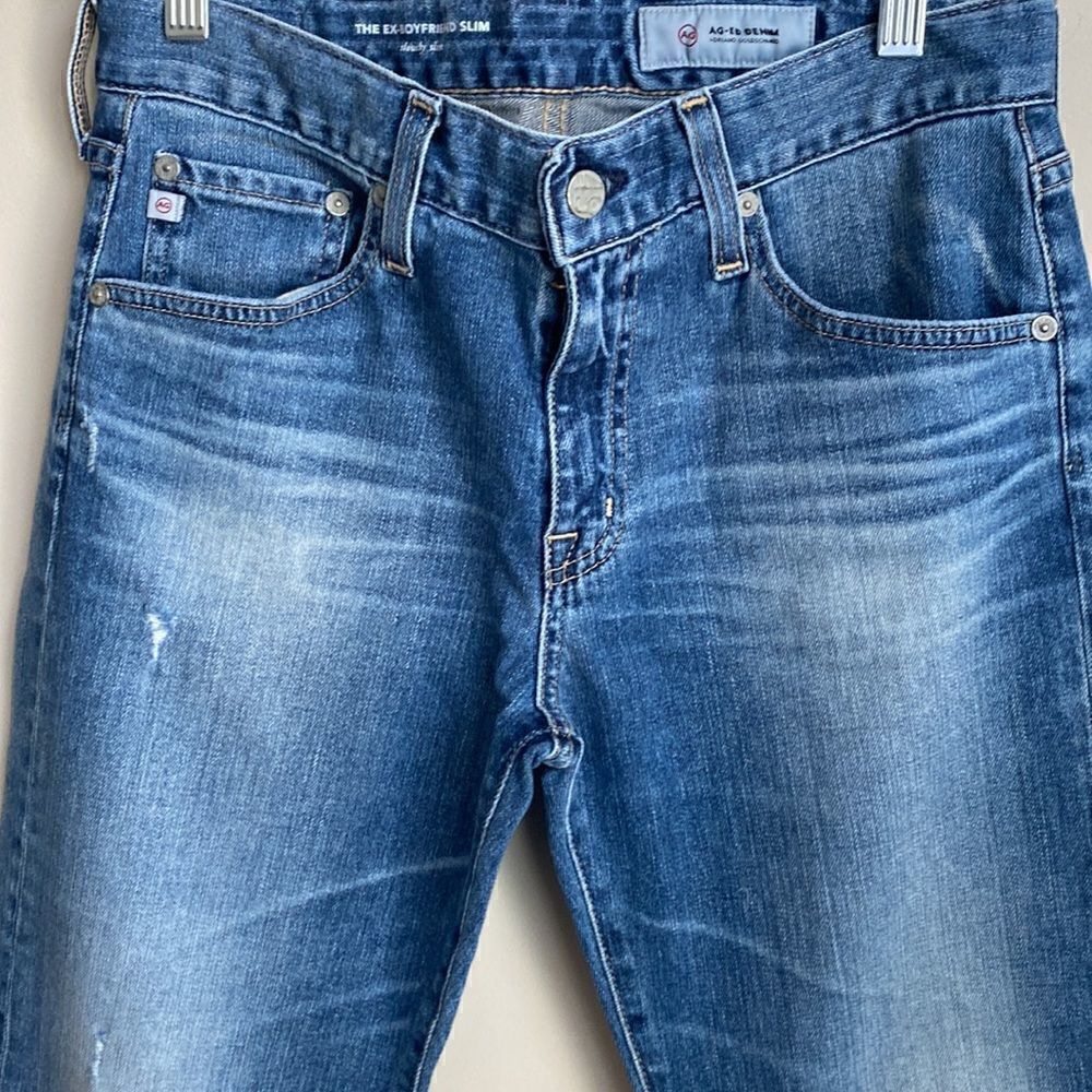 AG The Ex Boyfriend Slouchy Slim Jeans 26R - Picture 2 of 8